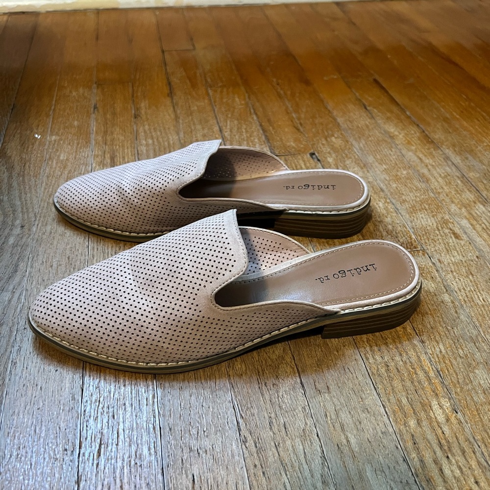 Indigo Rd Hayze slides blush pink women’s size 7.5